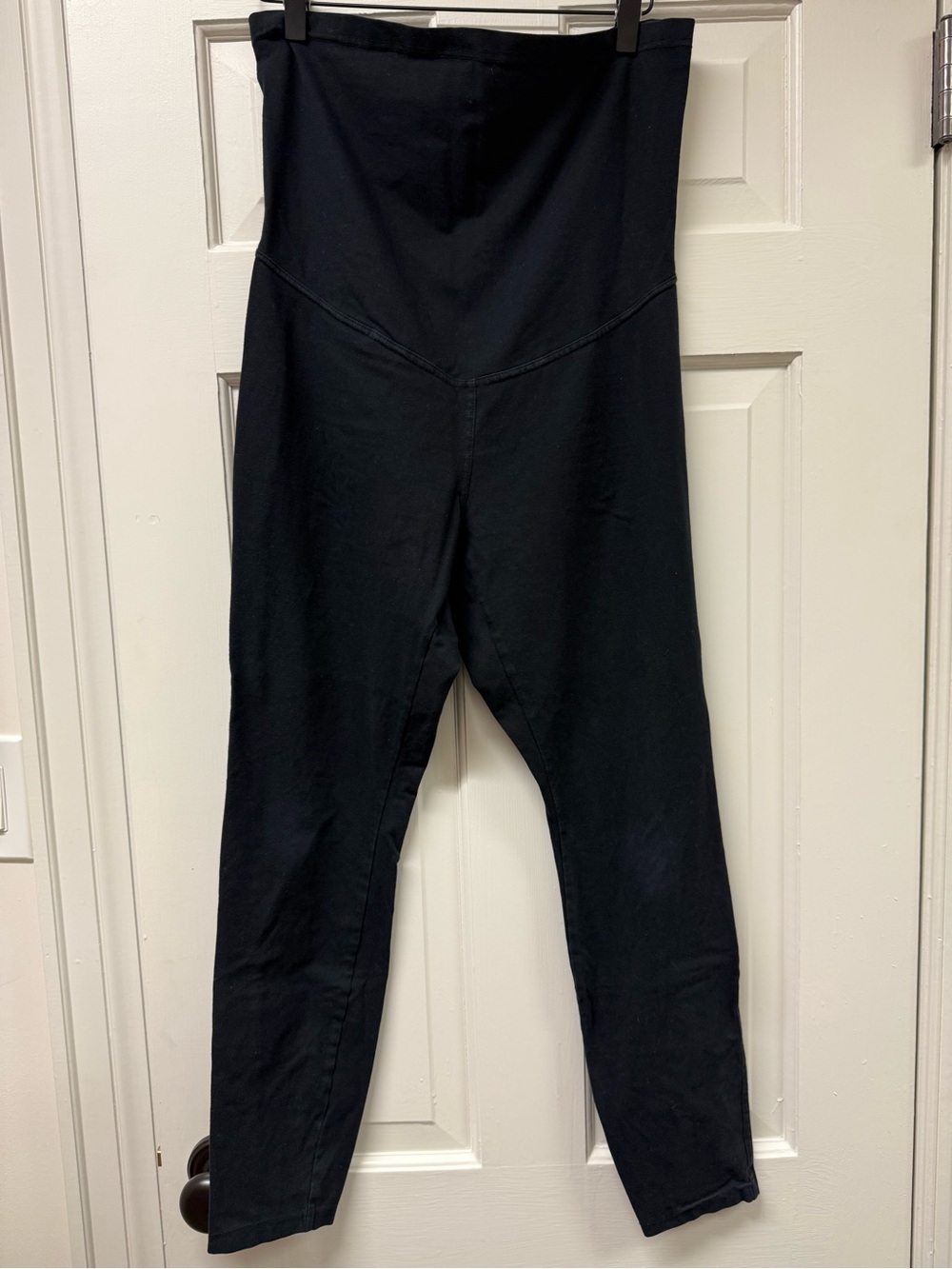 Pact + Spanx Black Maternity Leggings Bundle